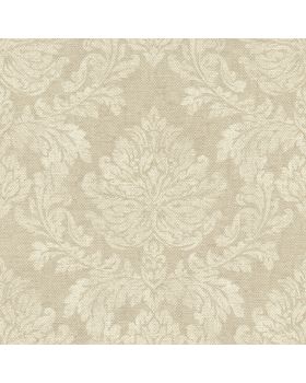 Papel pintado tapiz hojas flores