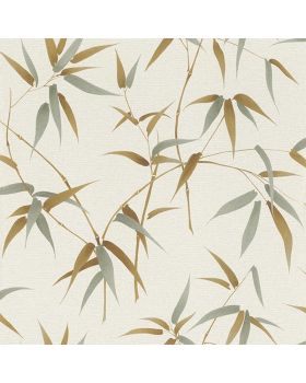 Papel pintado plantas bambú 009gSIN