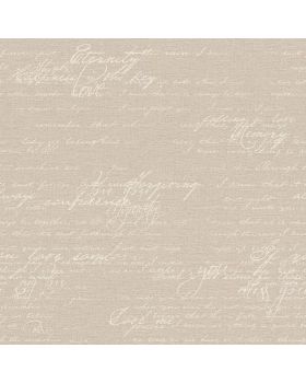 Papel pintado textos beige 034gETN