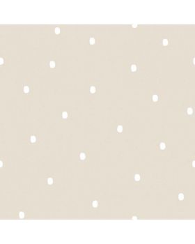 Papel pintado hueso topos blancos 056gPIP