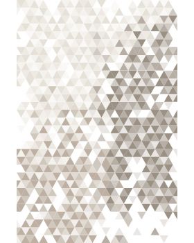 Fotomural triángulos marrón gris 100822