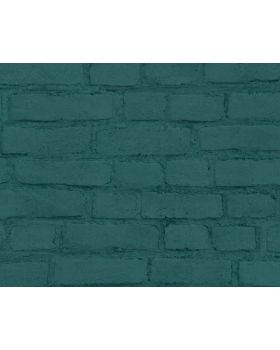 Papel pintado ladrillo verde 37414g5gELE