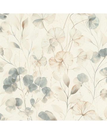 Papel pintado hojas 001gEDE