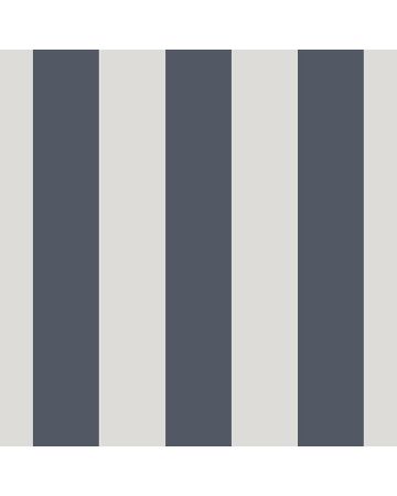 Papel pintado rayas azul blanco 004gSTR