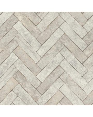 Papel pintado baldosas gris 006gLOF3