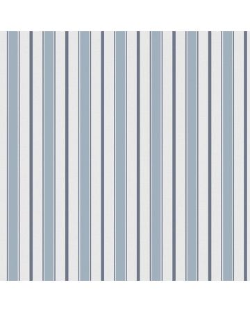Papel pintado rayas Royal azul blanco 006gSTR