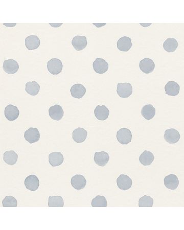Papel pintado topos lunares azul 007gDRE