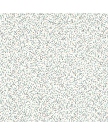 Papel pintado hojas flores 007gGAR