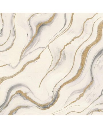 Papel pintado mármol blanco beige 007gMTR