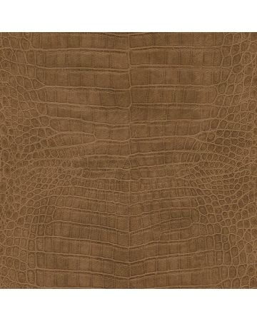 Papel pintado cocodrilo marrón 008gKEN