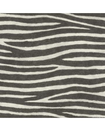 Papel pintado piel cebra blanco negro 009gKEN