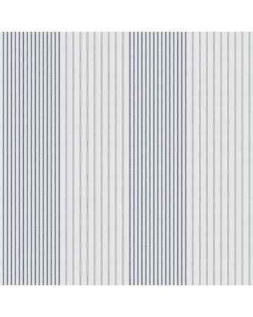 Papel pintado rayas Library azul blanco 010gSTR