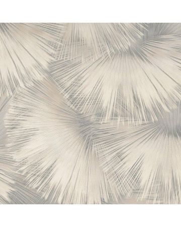 Papel pintado plantas beige gris 014gBEL