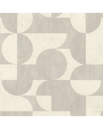 Papel pintado geométrico cemento 015gMAN