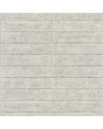 Papel pintado ladrillos gris 017gLOF3