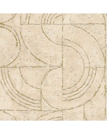 Papel pintado geométrico beige 019gPRA