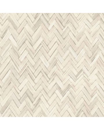 Papel pintado fibras espiga beige gris 021gLIS