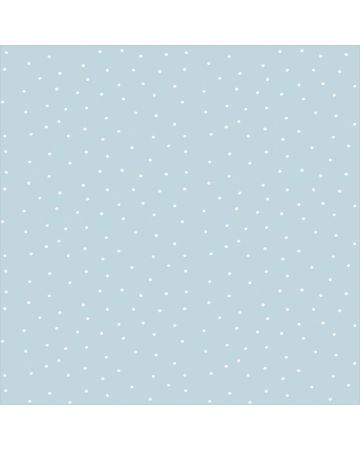 Papel pintado azul topos blanco 021gPIP