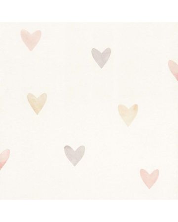 Papel pintado infantil corazones 022gBAM