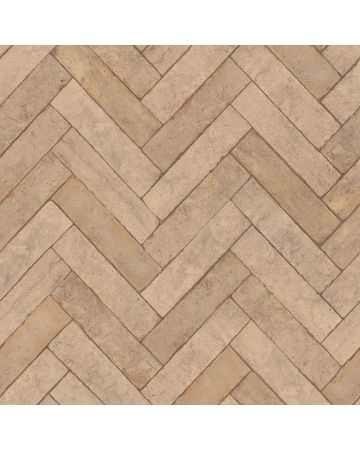 Papel pintado baldosas marrón beige 022gLOF3