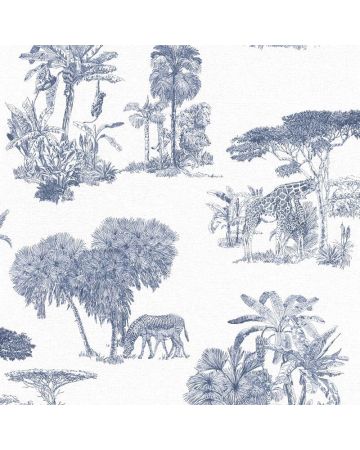 Papel pintado Toile de Jouy 022gMAD