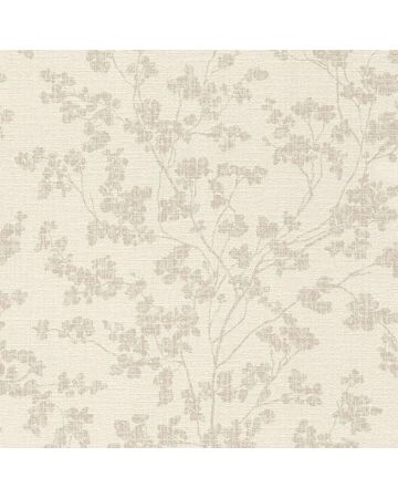 Papel pintado plantas beige 022gSER