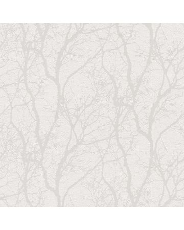 Papel pintado ramas plata 024gUTI