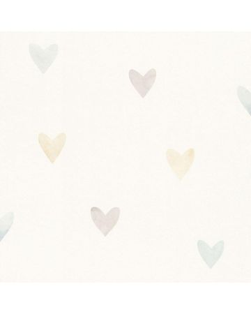 Papel pintado infantil corazones 026gBAM