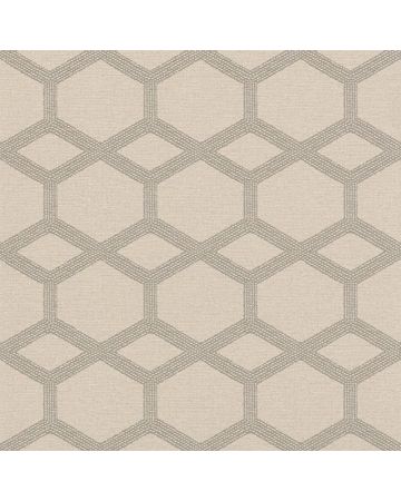 Papel pintado geométrico marrón 027gSIN