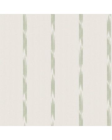 Papel pintado rayas verde blanco 031gOGN