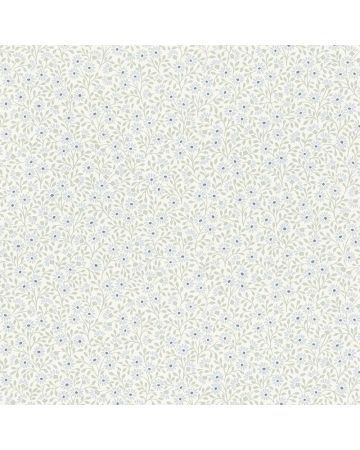 Papel pintado flores hojas 032gDRE