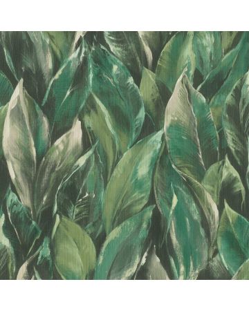 Papel pintado plantas hojas 035gMAD