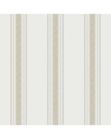 Papel pintado rayas Lane beige gris blanco 035gSTR
