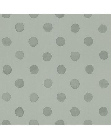Papel pintado topos lunares gris 036gDRE