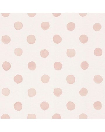 Papel pintado topos rosa 037gBAM