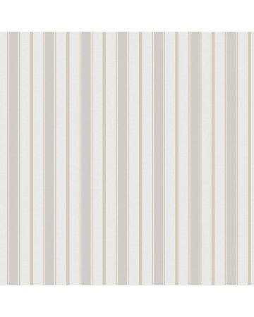 Papel pintado rayas Royal beige gris blanco 037gSTR