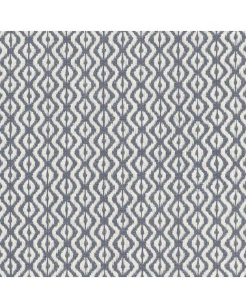 Papel pintado geométrico azul blanco 038gLIS