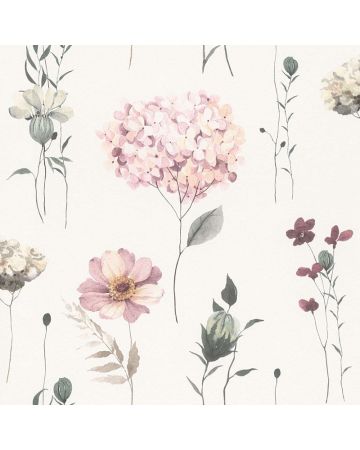 Papel pintado flores 040gBAM