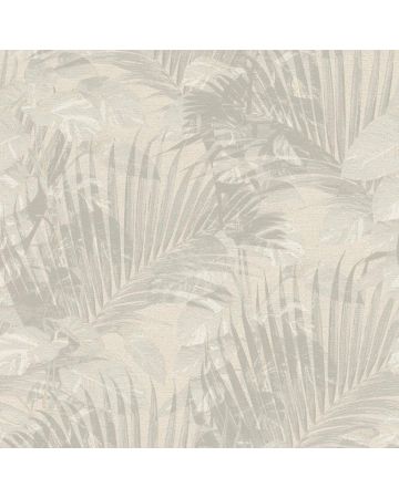 Papel pintado tropical gris beige 040gBOT