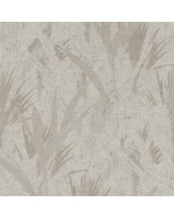 Papel pintado plantas cemento gris 043gMAN