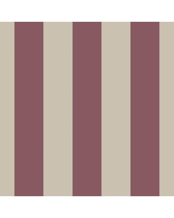 Papel pintado rayas granate beige 043gSTR