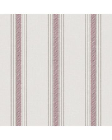 Papel pintado rayas Lane rosa beige blanco 045gSTR