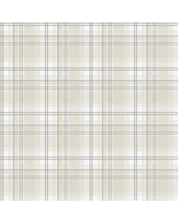 Papel pintado cuadros Oxford gris beige blanco 047gSTR