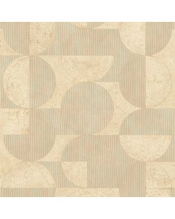 Papel pintado geométrico cemento 049gMAN
