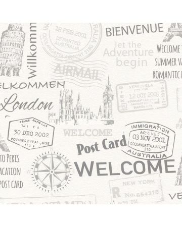 Papel pintado letras 051gSER