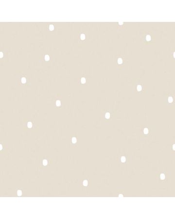 Papel pintado hueso topos blancos 056gPIP