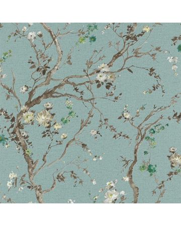 Papel pintado árboles flor 058gSIN
