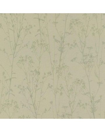 Papel pintado ramas verde 074gEDE