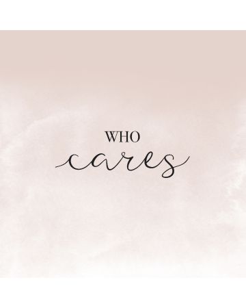 
Fotomural WHO Cares 100884