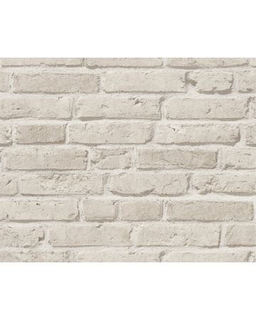 Papel pintado ladrillo gris beige 35581g3gELE